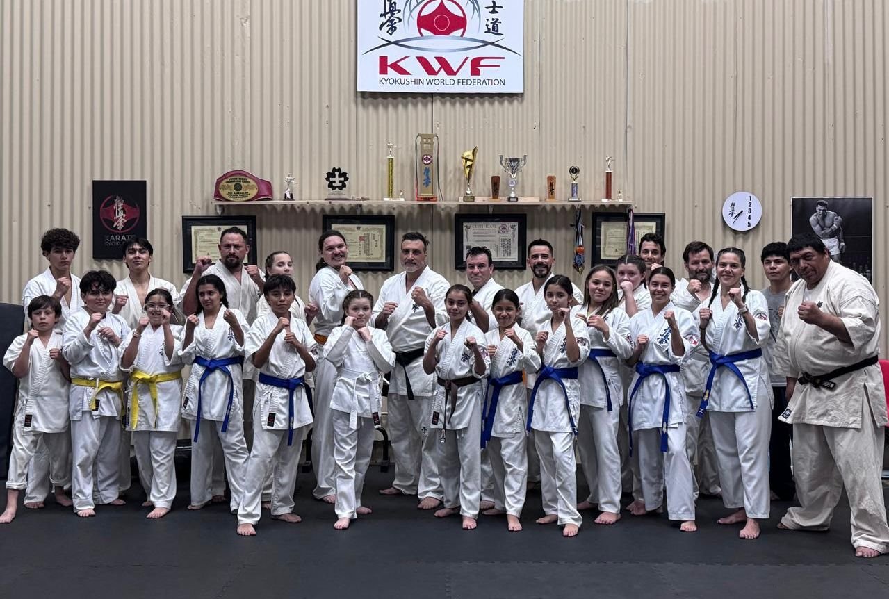 Clase adultos niños adolescentes karate kyokushin Enso San Pablo Heredia