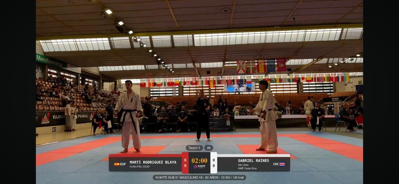 Delegación de Enso Artes Marciales Costa Rica en la 2nd World Cup KWF España