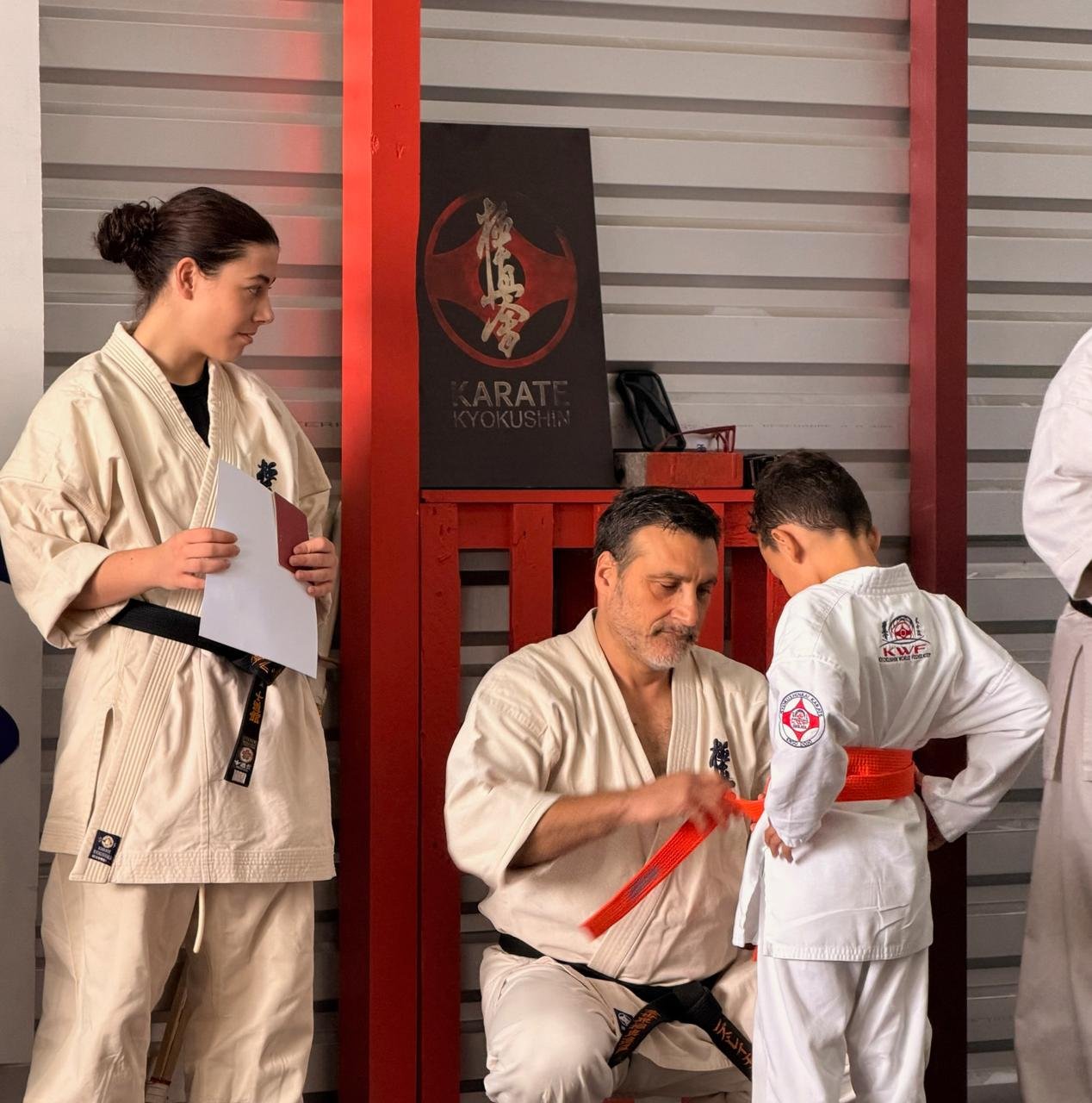 Entrenamiento infantil de karate Kyokushin en Heredia Costa Rica