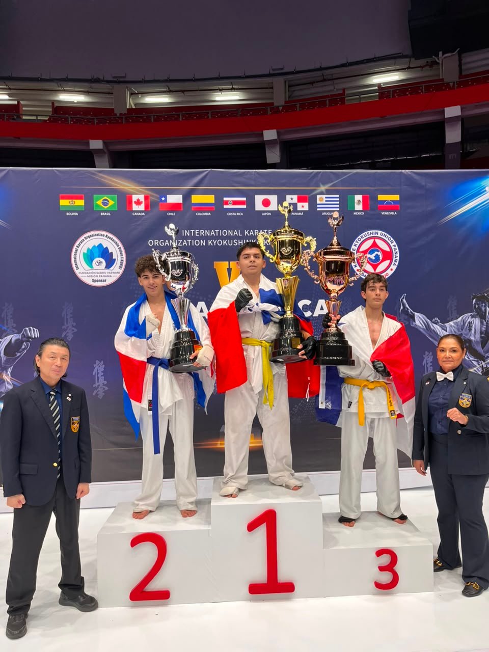 Kaleb Boza de Enso Artes Marciales Costa Rica segundo lugar juveniles en Panamá Kyokushin 2026